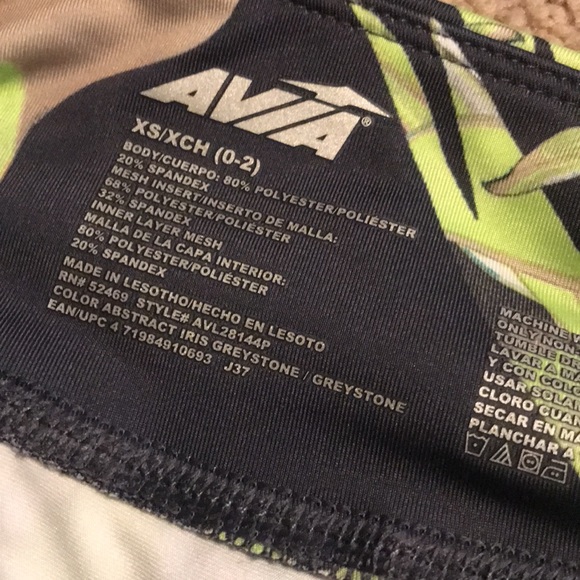 🔴LAST CHANCE 🔴 NWT AVIA XS print Capri - Picture 5 of 5